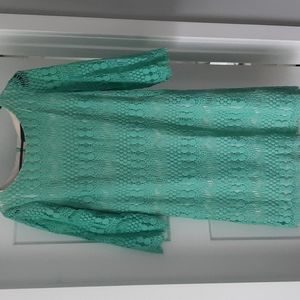Green Lace Dress